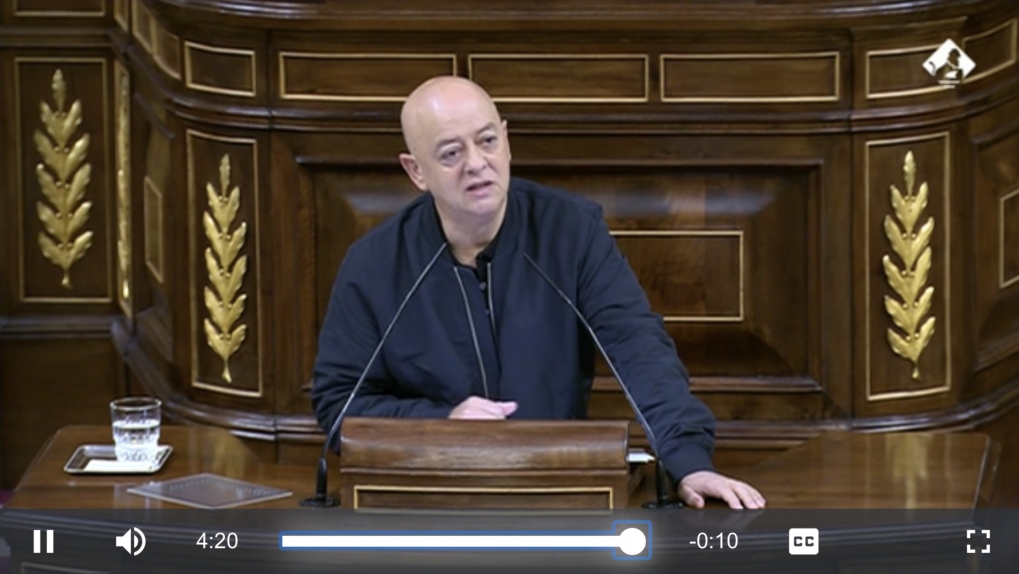Mi intervenci&oacute;n de hoy en el Congreso durante el debate presupuestario.