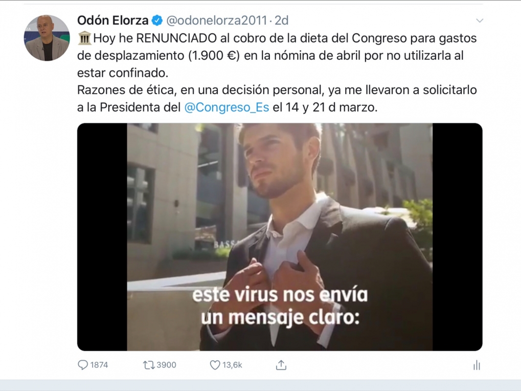 Por qu&eacute; renunci&eacute; a una &ldquo;dieta&rdquo; - en realidad indemnizaci&oacute;n - del Congreso.