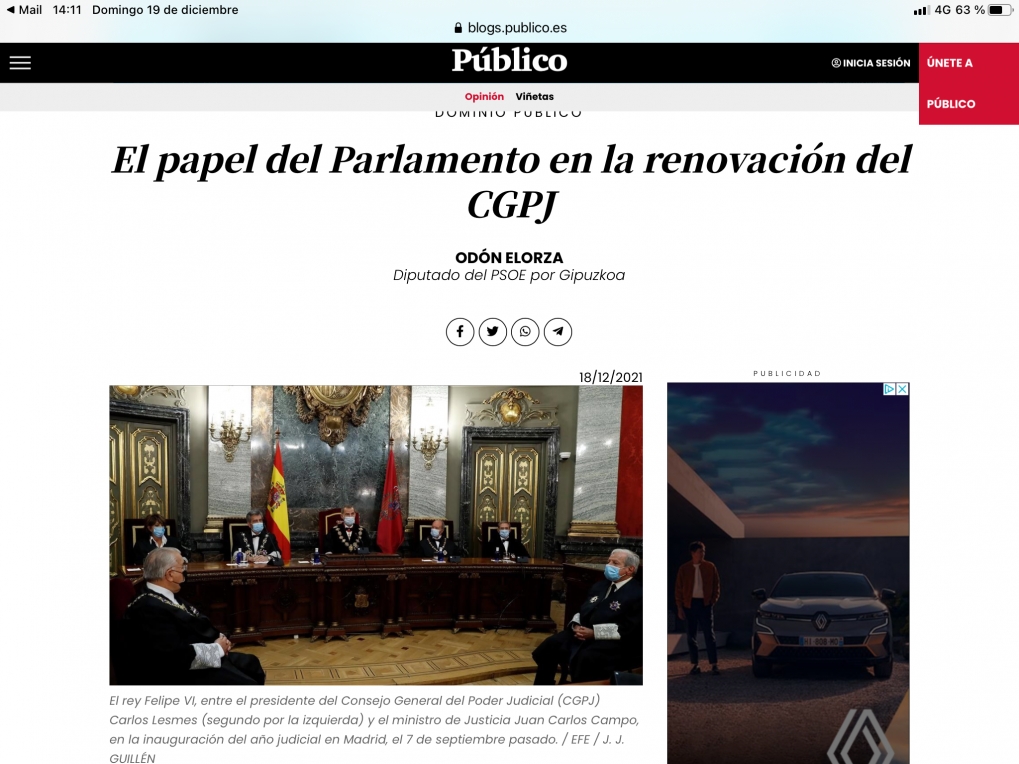 Qu&eacute; hacer para desbloquear la renovaci&oacute;n del CGPJ desde el Congreso.