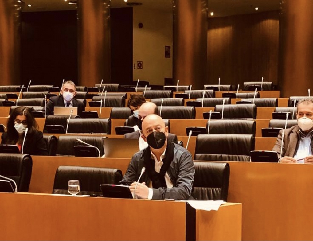 Intervenci&oacute;n en la Comisi&oacute;n Constitucional sobre la regulaci&oacute;n de los Lobbies. (23-2-2021)