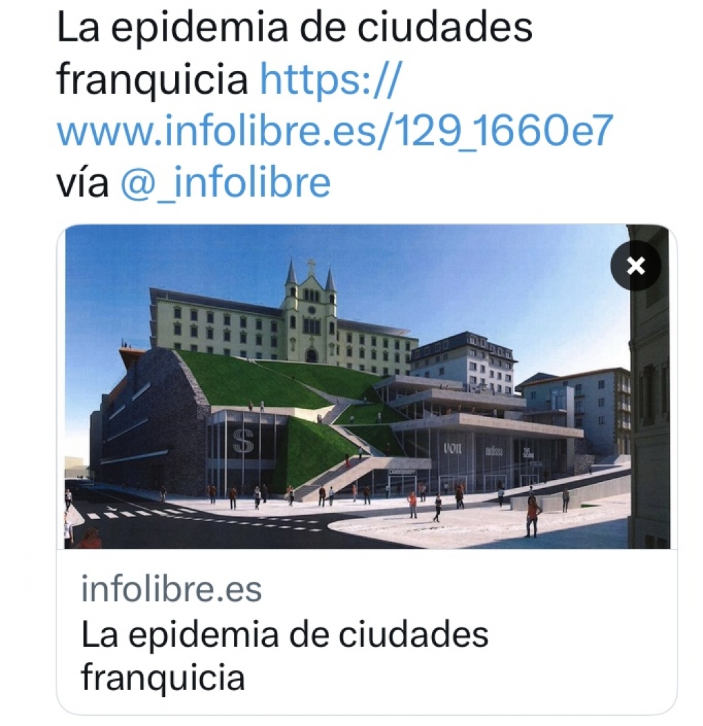 LA EPIDEMIA DE CIUDADES FRANQUICIA.