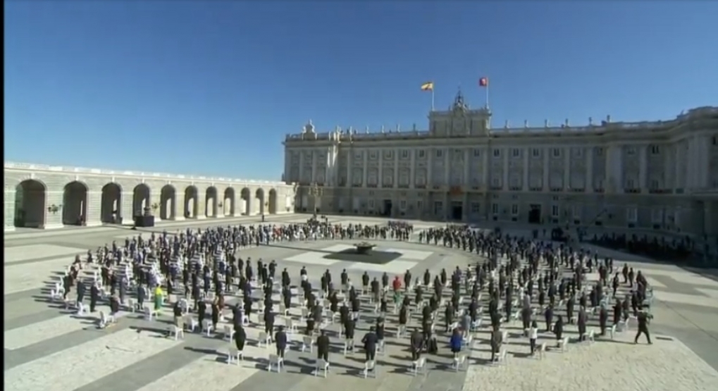 Homenaje de Estado a las V&iacute;ctimas de la COVID-19.